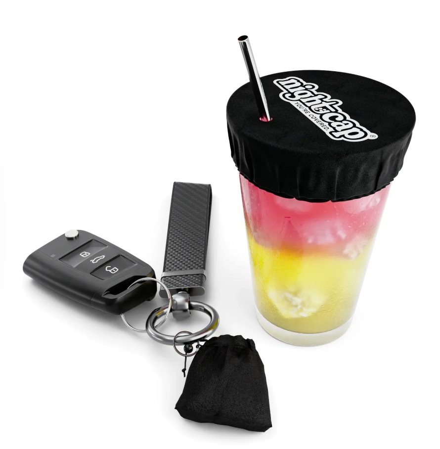 NightCap Keychain drink cover